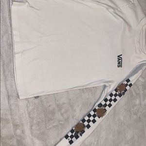 Vans patterned long sleeve shirt